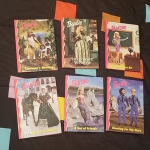 Barbie vintage Grolier Books (1998-2000) Lot of 6